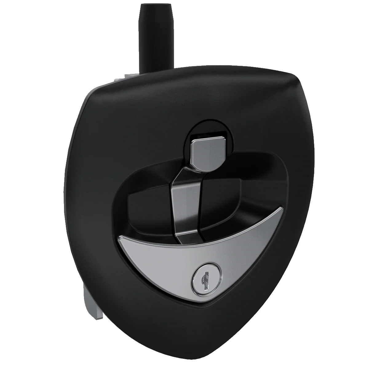 Southco Flush Mount Curved Lift-and-Turn Compression T-Handle Latch with key lock